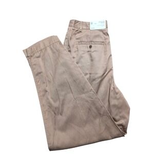 Ana a New Approach Khaki Pants Highest Rise Tapered Career Size 10 Long